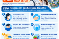 Dinas Kesehatan Kota Makassar Imbau Masyarakat Waspada Influenza di Tengah Memburuknya Kualitas Udara